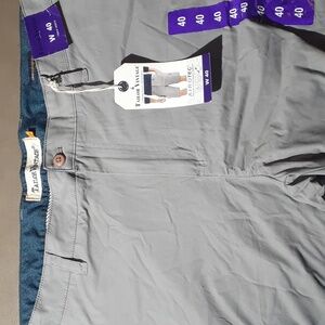 NWT Tailor Vintage Men's AeroTec Shorts - Size: 36, 40 - Gray